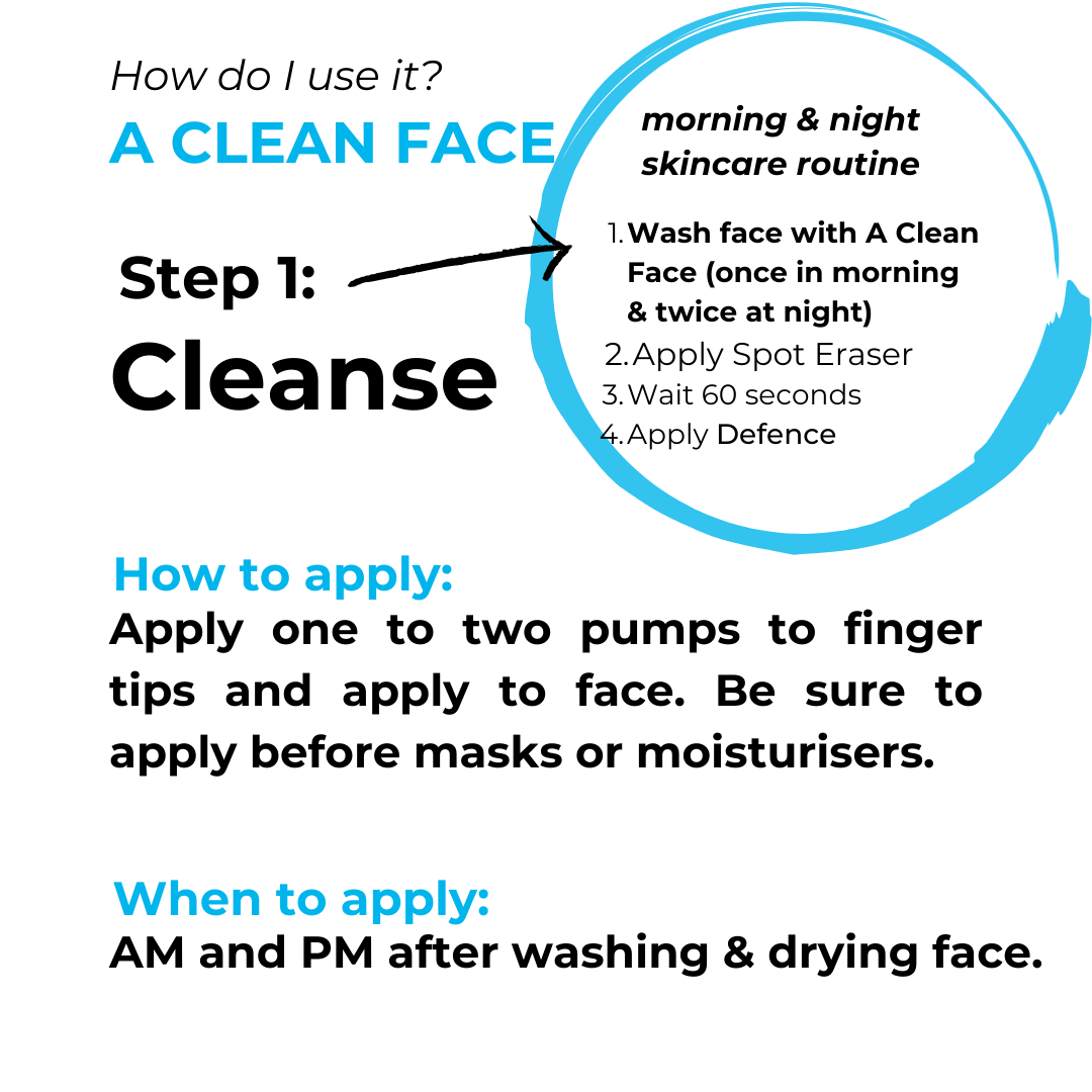 A Clean Face | Daily Foaming Face Wash – 150ml