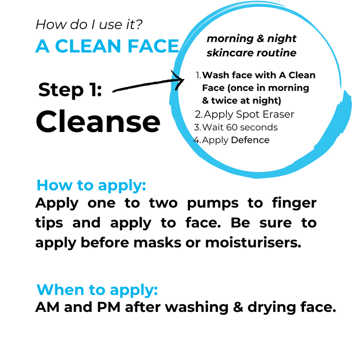 A Clean Face | Daily Foaming Face Wash – 150ml