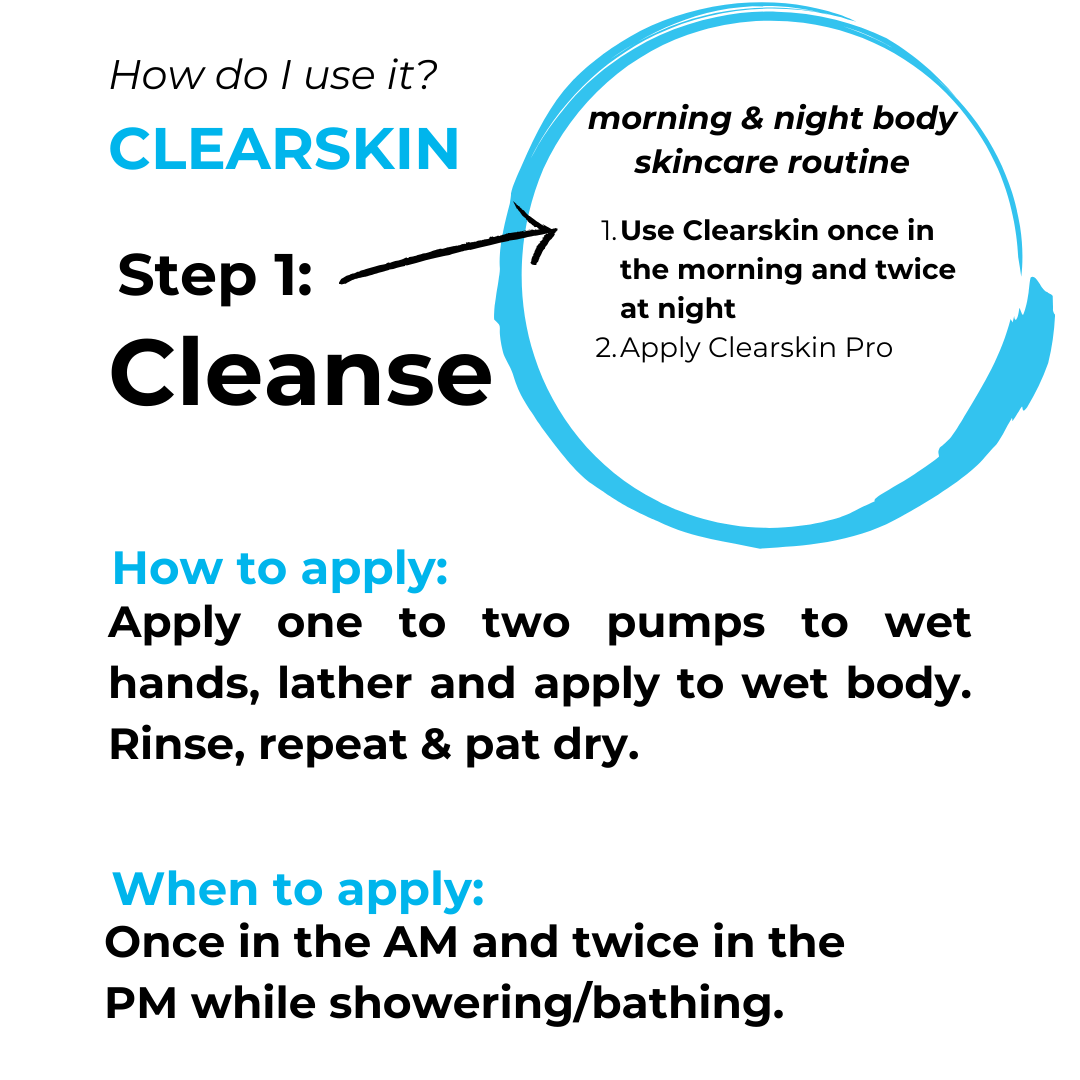 Clearskin | Soothing + Hydrating Foaming Body Wash – 125ml