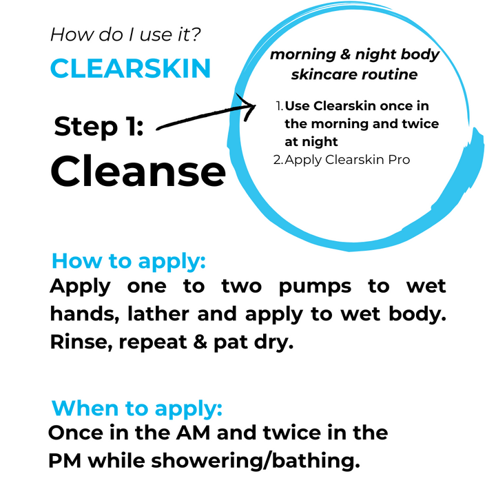 Clearskin | Soothing + Hydrating Foaming Body Wash – 125ml