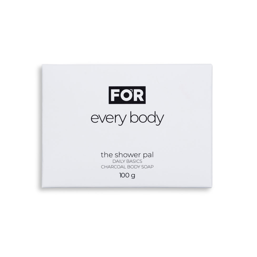 EVERY BODY | charcoal shower and shave soap