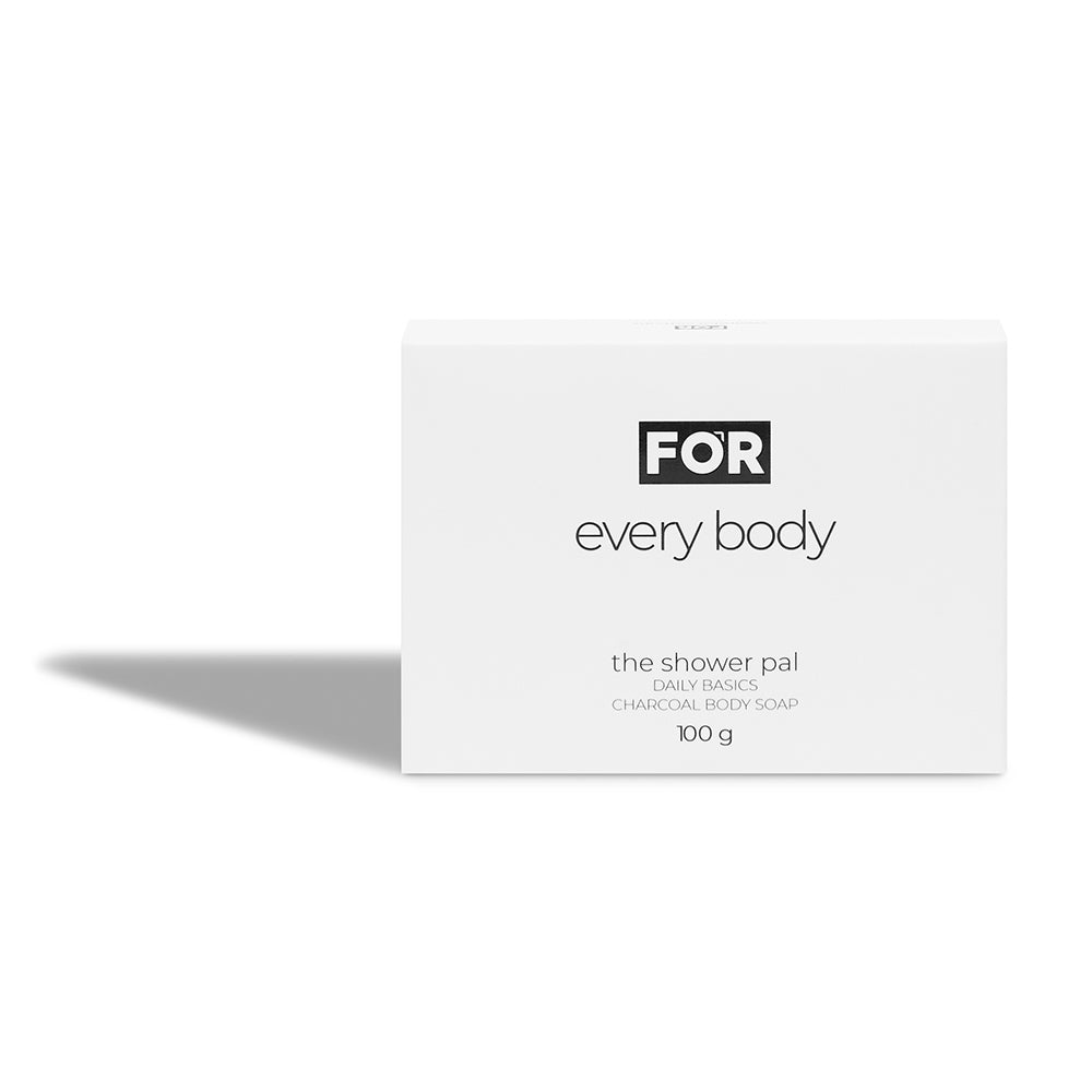 EVERY BODY | charcoal shower and shave soap